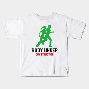 Body Under Construction Kids T-Shirt